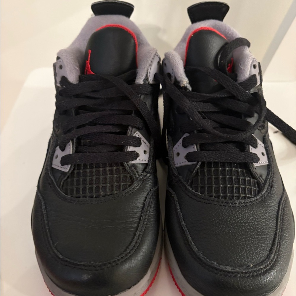 Jordan Kids Black and Gray Sneakers